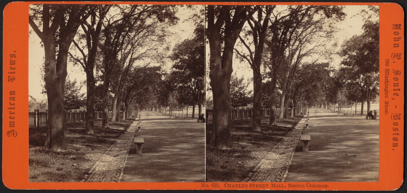 Charles Street Mall, Boston Common