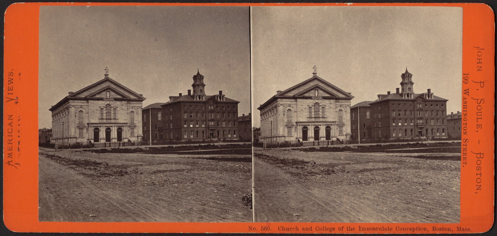 Church and College of the Immaculate Conception, Boston, Mass