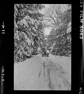 Snow scene, Winter Street