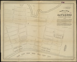 Plan of lots in that part of Methuen called Lawrence