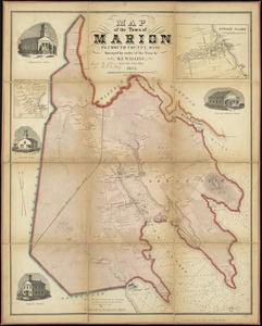 Map of the town of Marion, Plymouth County, Mass