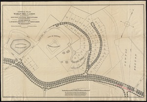 General plan Waban Hill lands on and near Newton Central Boulevard (eastern division)