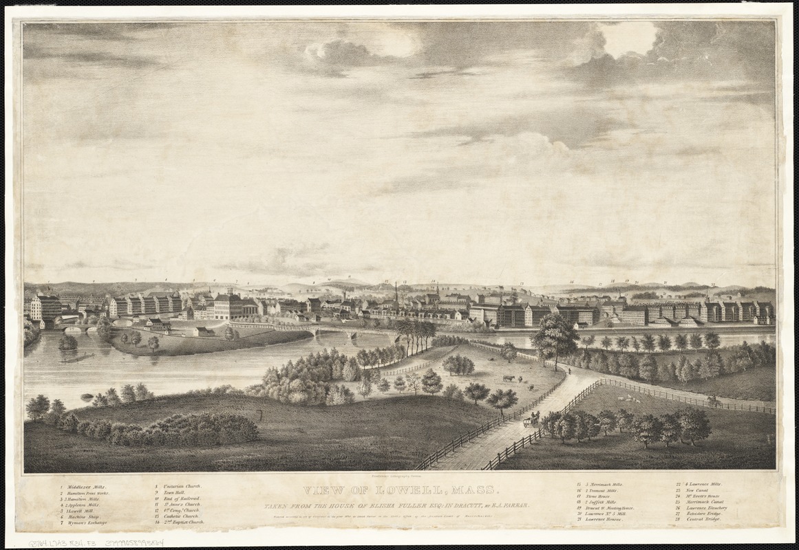 View of Lowell, Mass