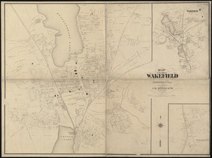 Map of the town of Wakefield Middlesex Co. Mass