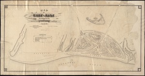 Map of Surf-Side, the property of the Nantucket Surf-Side Company