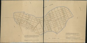 A plan of South Boston and the owners lands, and the roads, taken from the original plan now in keeping, being the same plan that one was drawn from, for the Town of Boston in March 1805