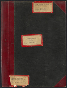 Sacco-Vanzetti Case Records, 1920-1928. Transcripts. Bound Trial Transcripts, Vol. 8, pp. 2876-3402 (belonging to Fred H. Moore). Box 33, Folder 2, Harvard Law School Library, Historical & Special Collections