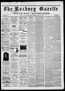 Roxbury Gazette and South End Advertiser, December 31, 1874