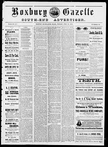 Roxbury Gazette and South End Advertiser, February 14, 1890