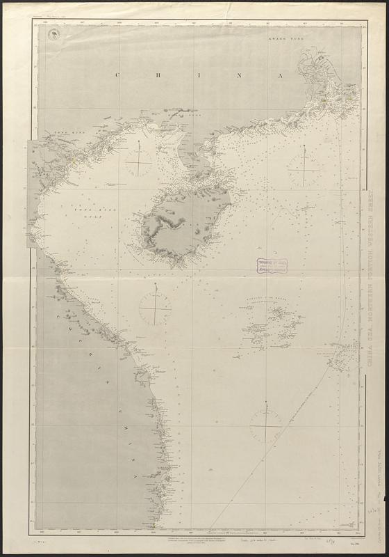 Asia, east coast, China Sea in four sheets