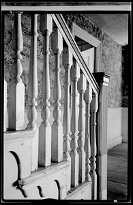 Stair rail, Wayside Inn, Sudbury