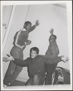 Val, Dana, and Richard (Mokey) striking a pose together
