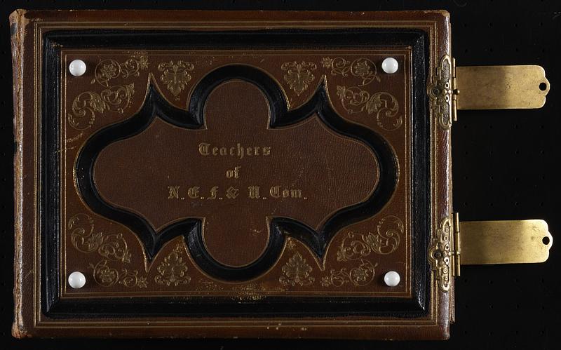 Photograph album of teachers of the New England Freedman's & Union Commission