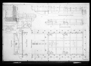 Engineering Plans, Sudbury Dam, iron gates, Sheet No. 3, Southborough, Mass., Jul. 1896