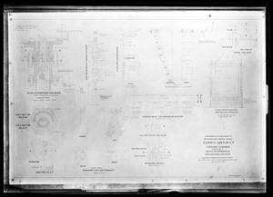 Engineering Plans, Wachusett Aqueduct, Terminal Chamber, detail of apparatus for controlling weir, Sheet No. 5, Marlborough, Mass., Sep. 17, 1897