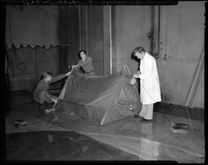 CEMEL, equipment, tent, mountain (in rain court)