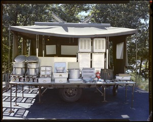FEL, equipment, kitchen, mobile, field, components displayed