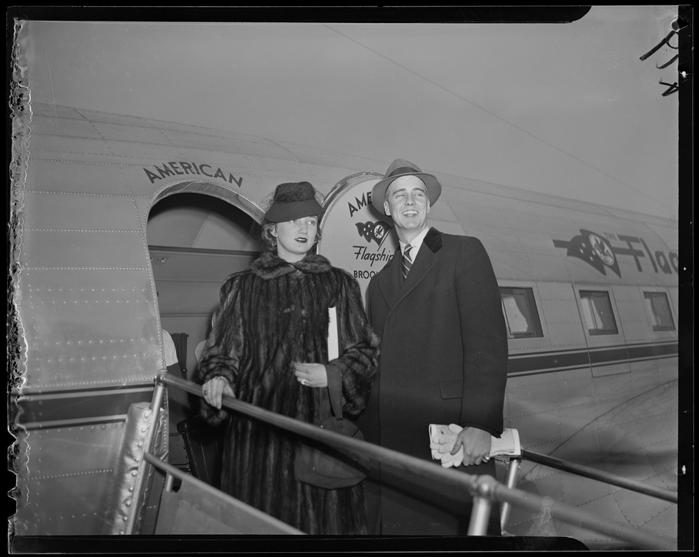 John Roosevelt and his wife Anne Clark