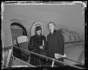 John Roosevelt and his wife Anne Clark