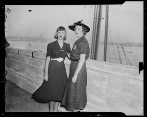 Mrs. F. Haven Clark and Sally Clark