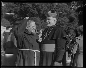 Rev. Cushing with another member of the clergy