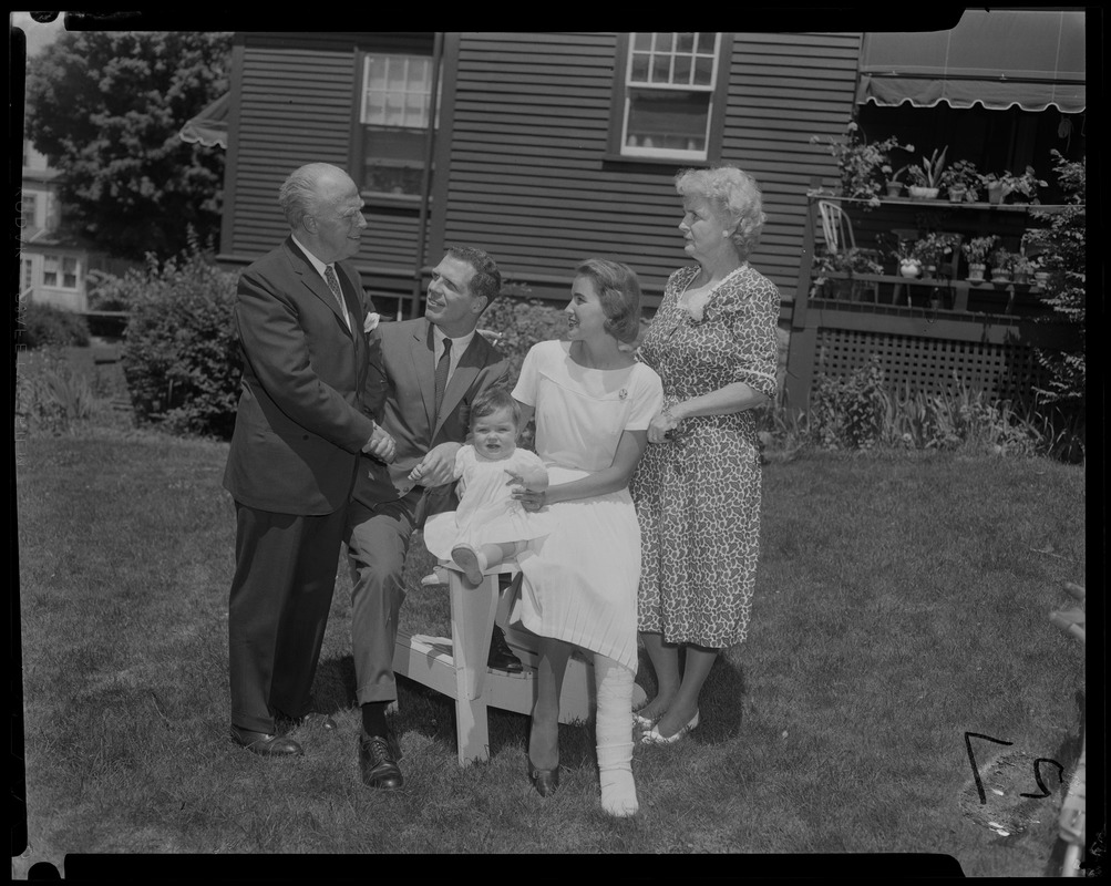 Kevin and Kathryn White with family