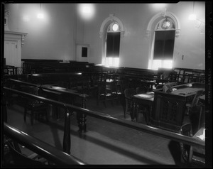 Courtroom from the side