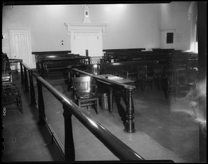 Courtroom from side box