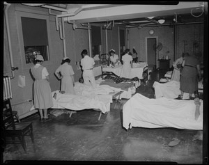 Nurses in ward