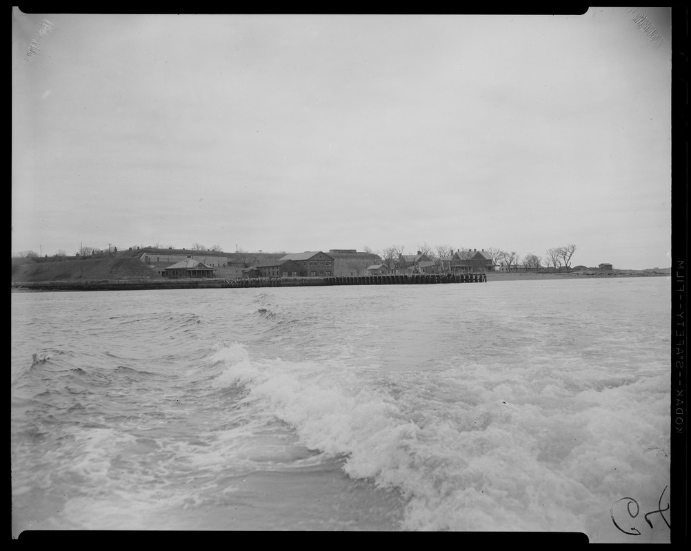 View of George's Island from the water