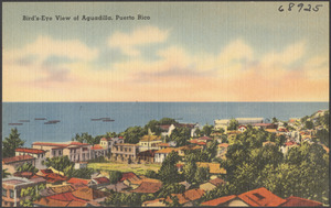 Bird's-eye view of Aguadilla, Puerto Rico