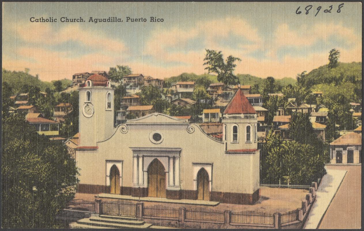 Catholic church, Aguadilla, Puerto Rico