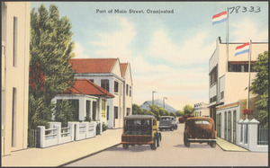 Part of Main Street, Oranjestad
