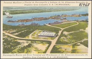 Terminal marítimo y fluvial de Barranquilla y bodegas de los Almancenes Generales de Depósito Gran Colombia, S. A. (ALMAGRAN)