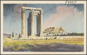 Olympian Zeus' columns, Athens, Greece