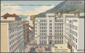 Sector commercial (edificios de los bancos), Bogotá, Colombia