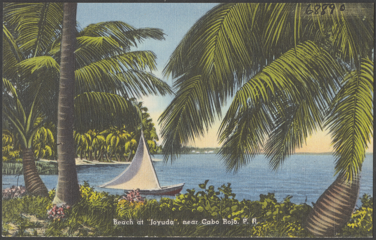 Beach at "Joyuda," near Cabo Rojo, P. R.