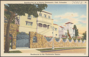 Residencias en el Barrio Centenario, Cali, Colombia