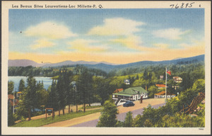Les beaux sites Laurentiens - Lac Millette P. Q.