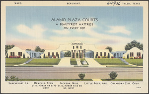 Alamo Plaza Courts, a Beautyrest mattress on every bed