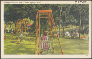 Playground and park, Coamo Springs Hotel