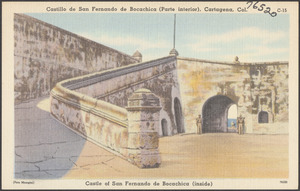 Castillo de San Fernando de Bocachica (parte interior), Cartagena, Col.