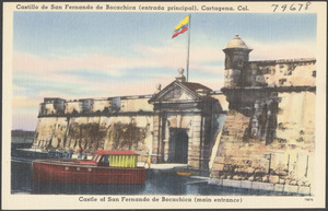 Castillo de San Fernando de Bocachica (entrada principal), Cartagena, Col.