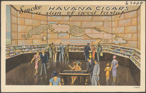 Smoke Havana cigars, a sign of good taste!