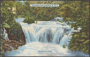 Greetings from Jamaica, B.W.I. Llandovery Falls
