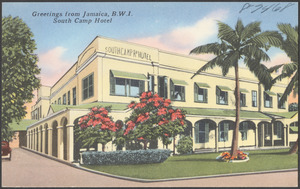 Greetings from Jamaica, B.W.I. South Camp Hotel