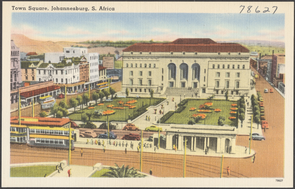 Town square, Johannesburg, S. Africa