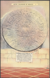 Aztec calendar of Mexico