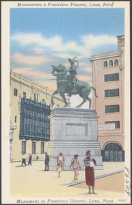 Monumento a Francisco Pizarro, Lima, Perú