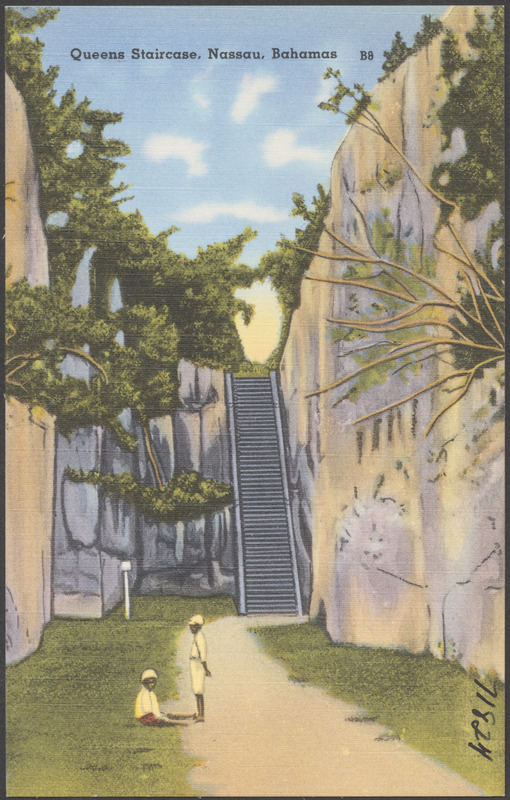 Queens Staircase, Nassau, Bahamas
